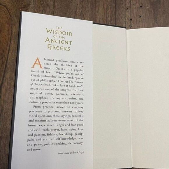 The Wisdom of the Ancient Greeks: Timeless Advice on the Senses, Society, and th - Picture 4 of 7